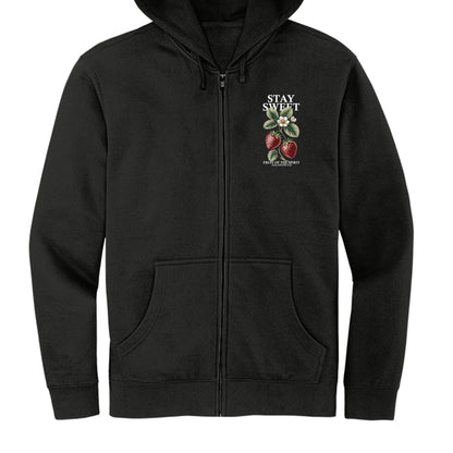 Stay Sweet Women's Christian Pullover Hooded Sweatshirt - ClaimedbyGodDesigns