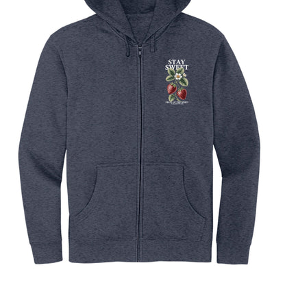Stay Sweet Women's Christian Pullover Hooded Sweatshirt - ClaimedbyGodDesigns