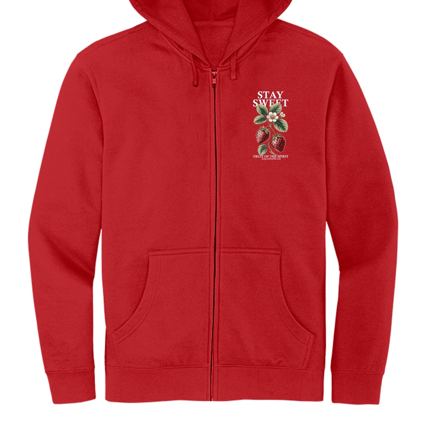 Stay Sweet Women's Christian Pullover Hooded Sweatshirt - ClaimedbyGodDesigns