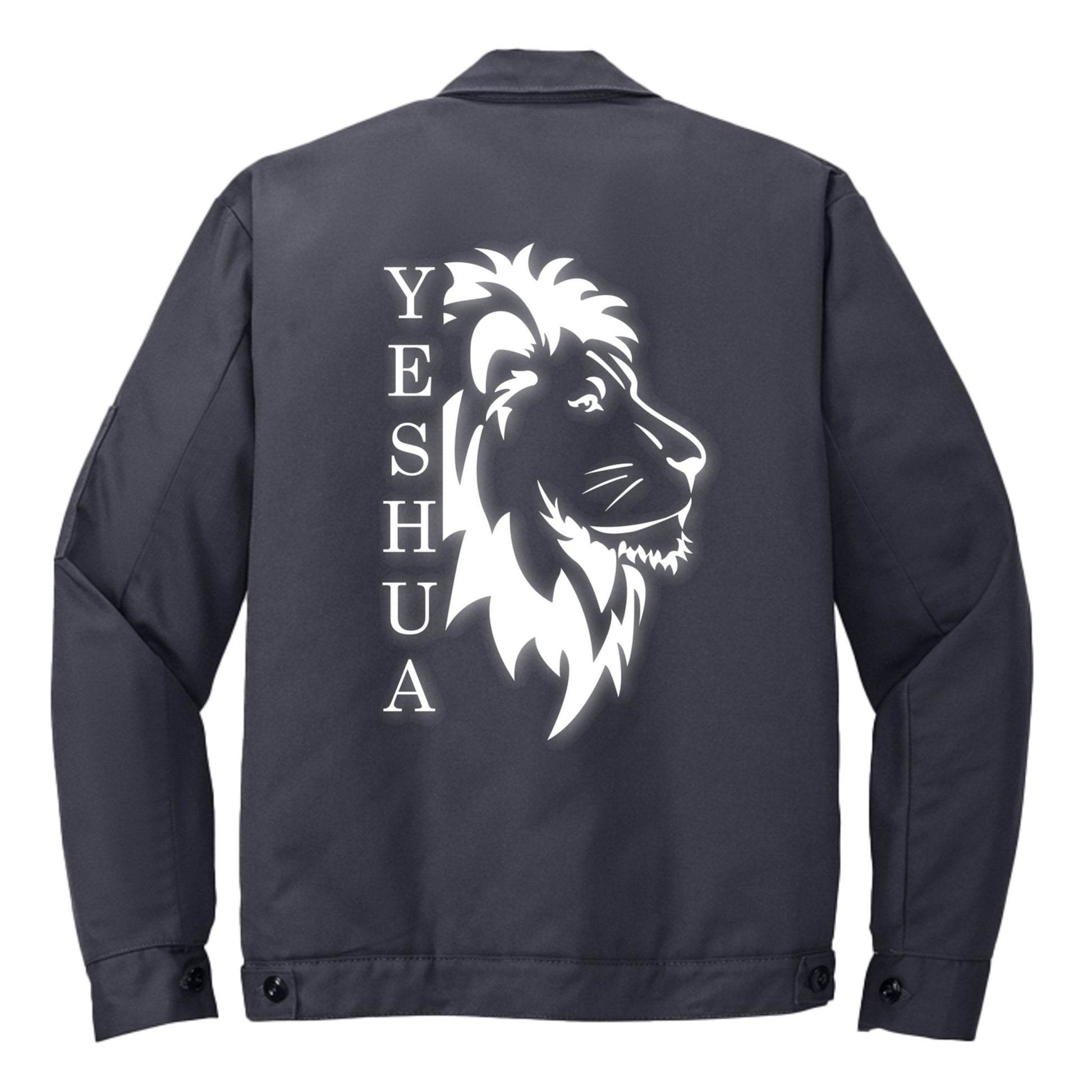 Yeshua Men's Christian Slash Pocket Jacket - ClaimedbyGodDesigns