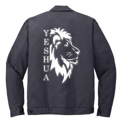 Yeshua Men's Christian Slash Pocket Jacket - ClaimedbyGodDesigns