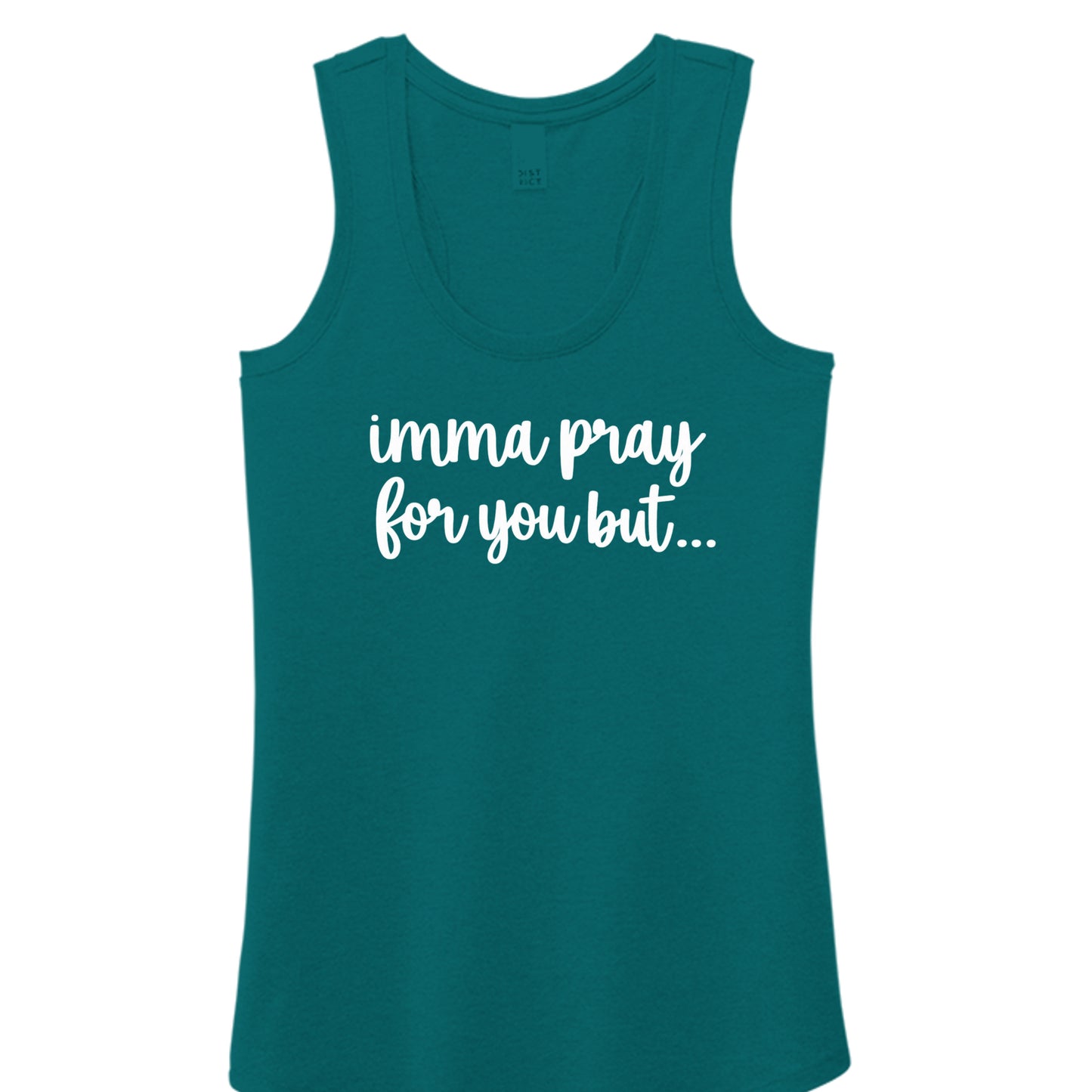 Heathered Teal - DM138L - FRONT