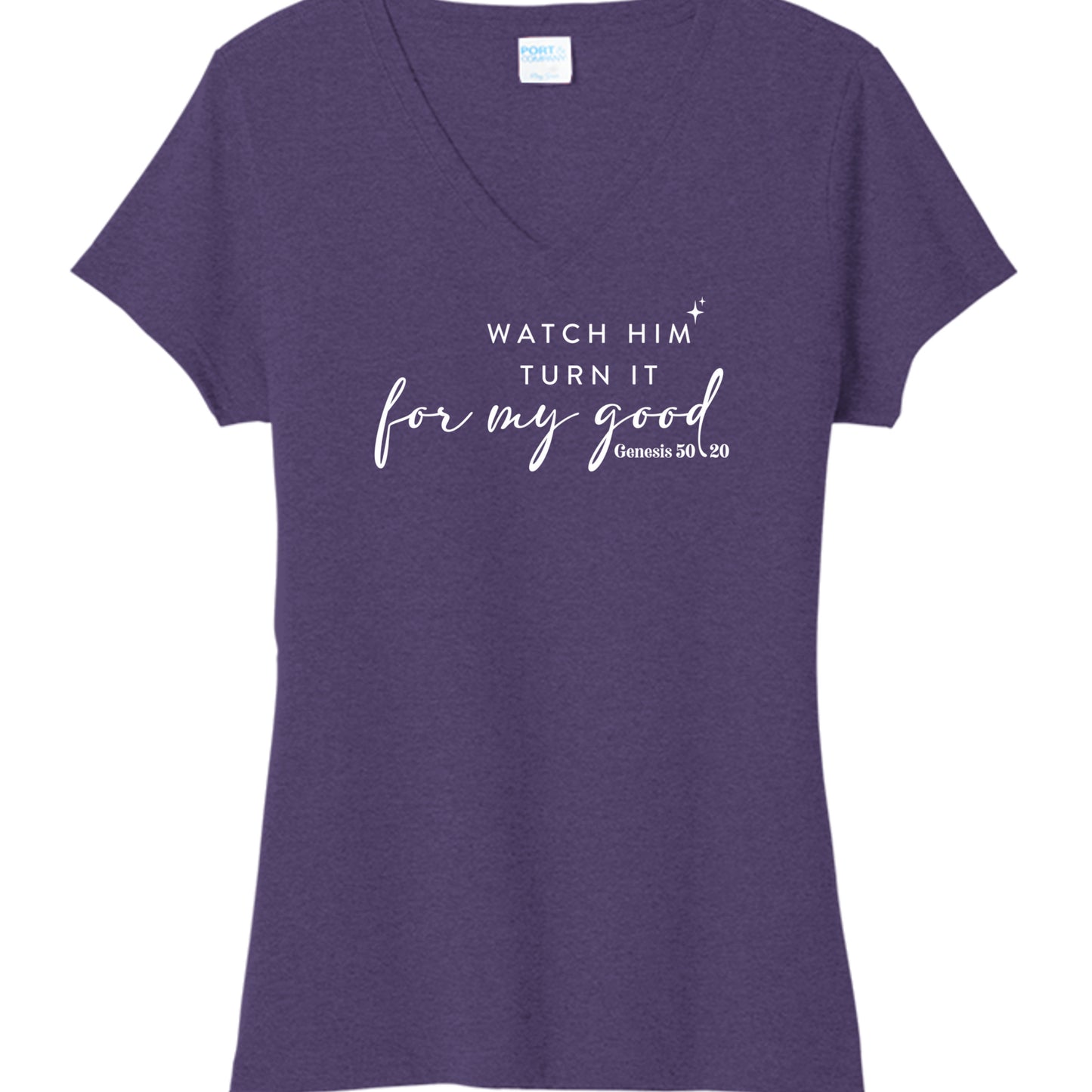 Team Purple Heather - LPC330V - FRONT