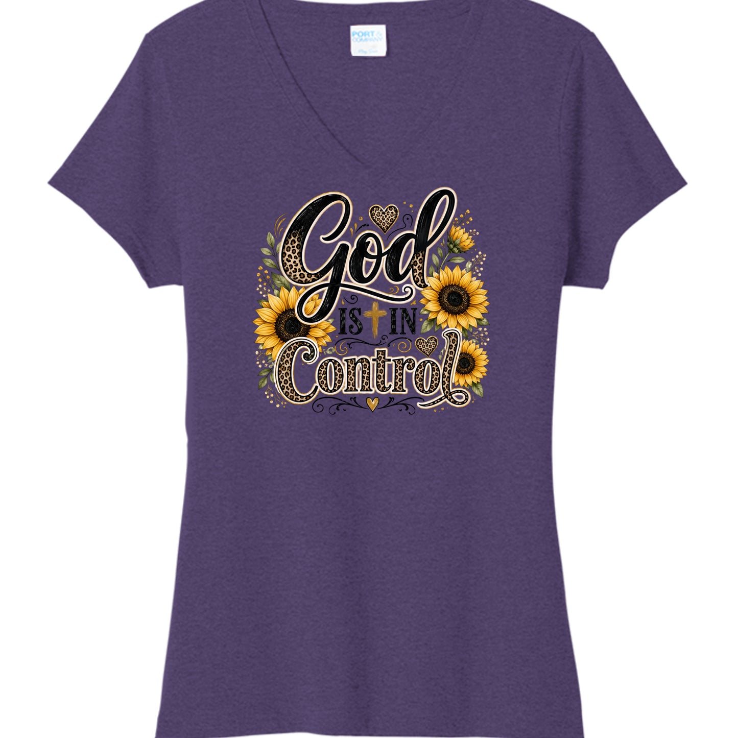 Team Purple Heather - LPC330V - FRONT