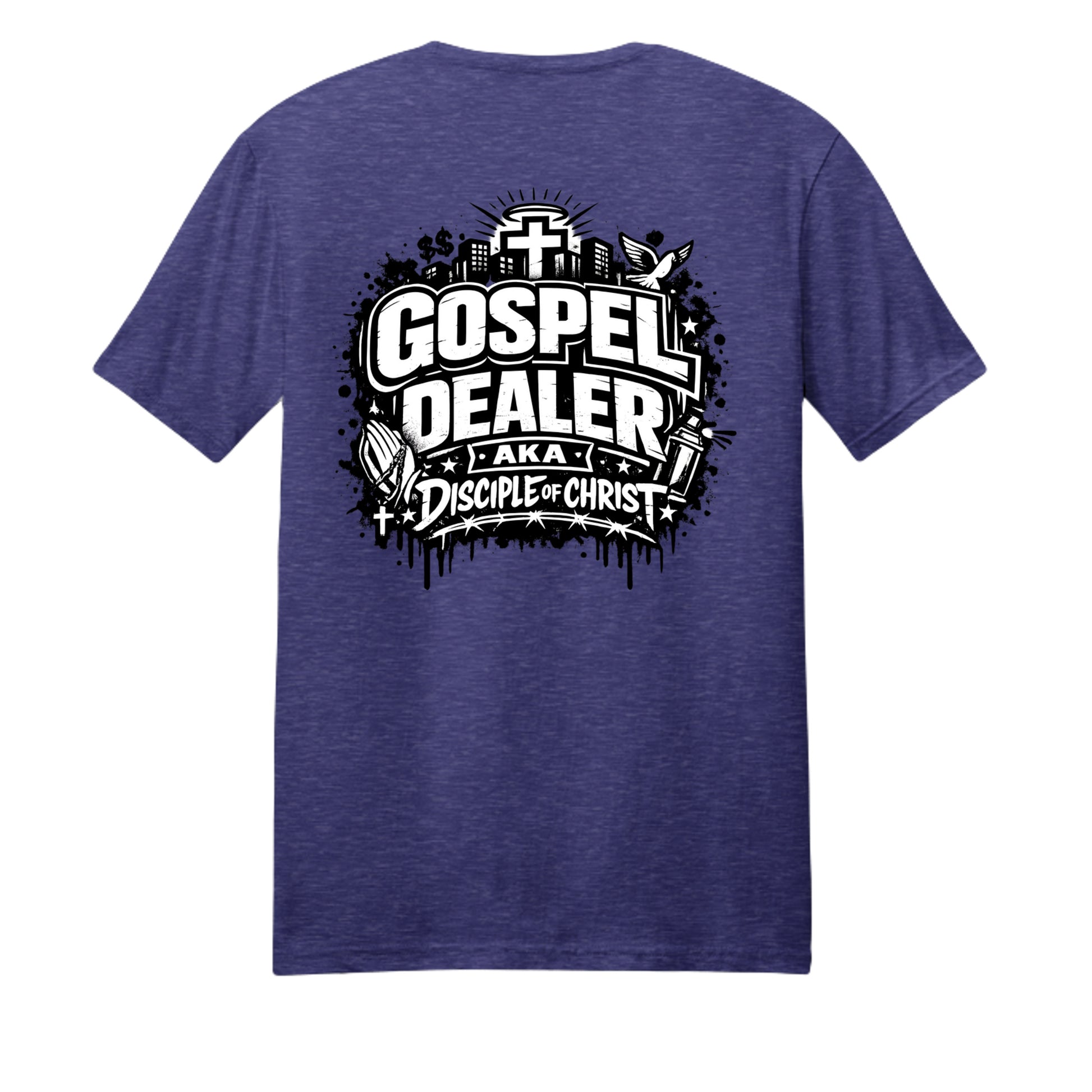Heather Purple - PC54 - BACK