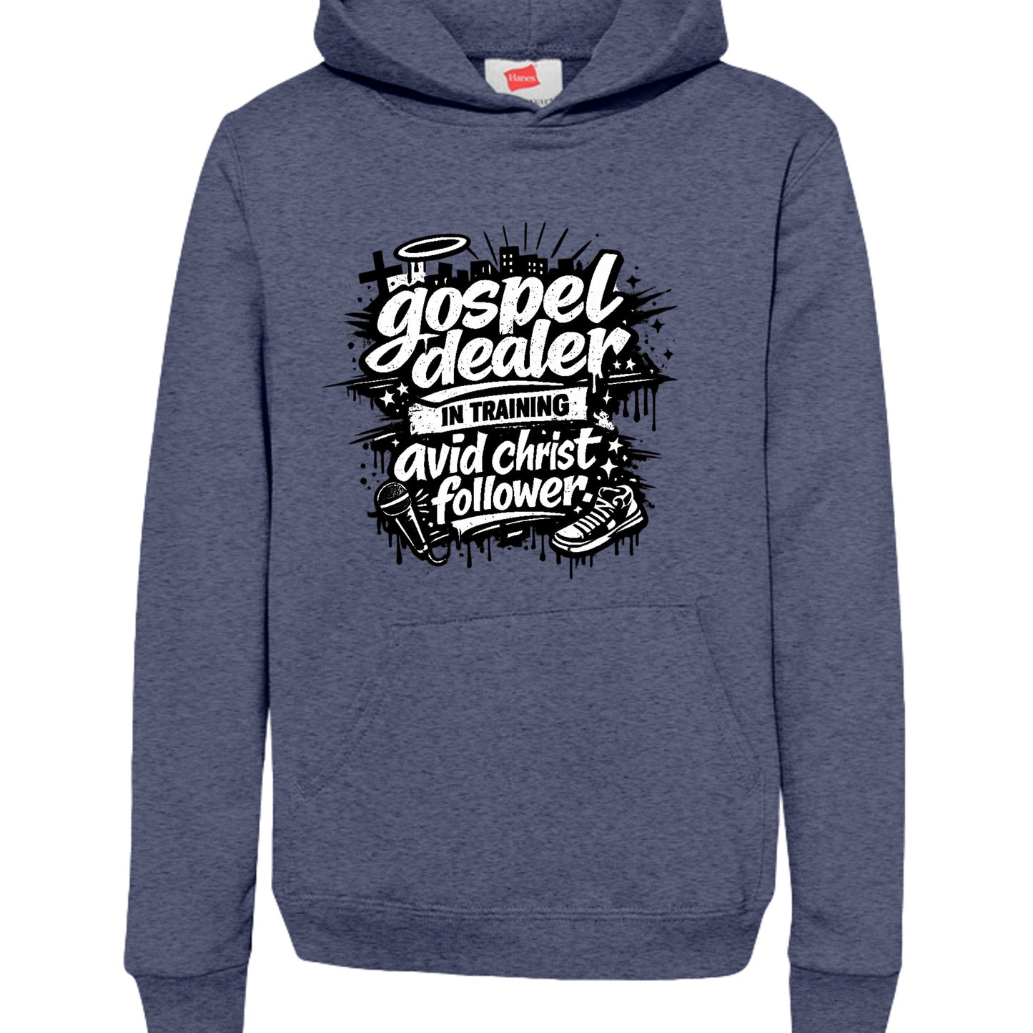 Heather Navy - P473 - FRONT