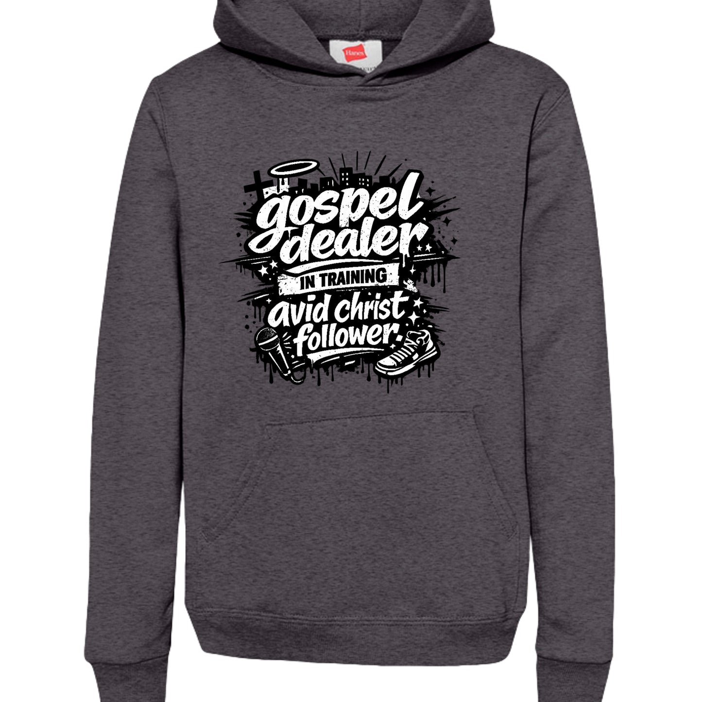 Charcoal Heather - P473 - FRONT