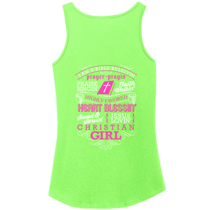 Neon Green - LPC54TT - BACK