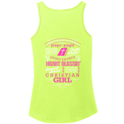 Neon Yellow - LPC54TT - BACK