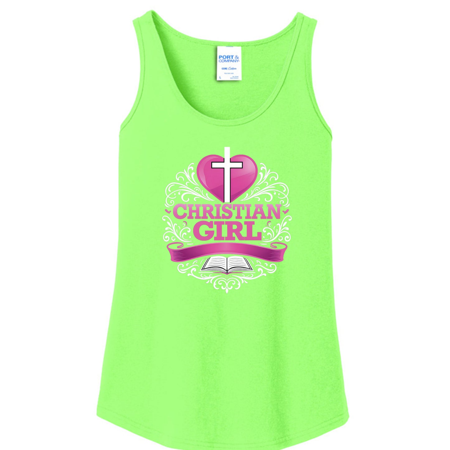 Neon Green - LPC54TT - FRONT