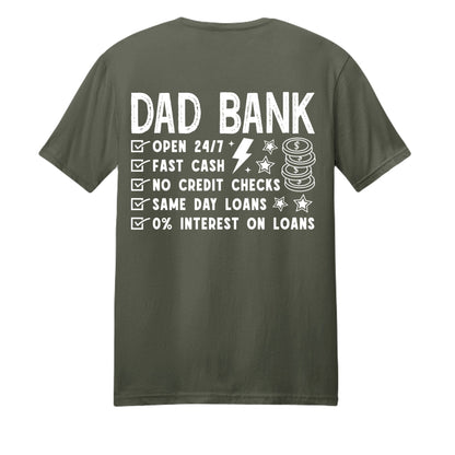Heavenly Provider Faith T‑Shirt for Dads – Powered by Christ Father’s Day Gift - ClaimedbyGodDesigns