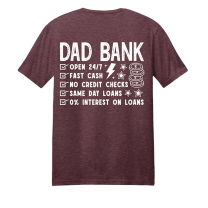 Heavenly Provider Faith T‑Shirt for Dads – Powered by Christ Father’s Day Gift - ClaimedbyGodDesigns