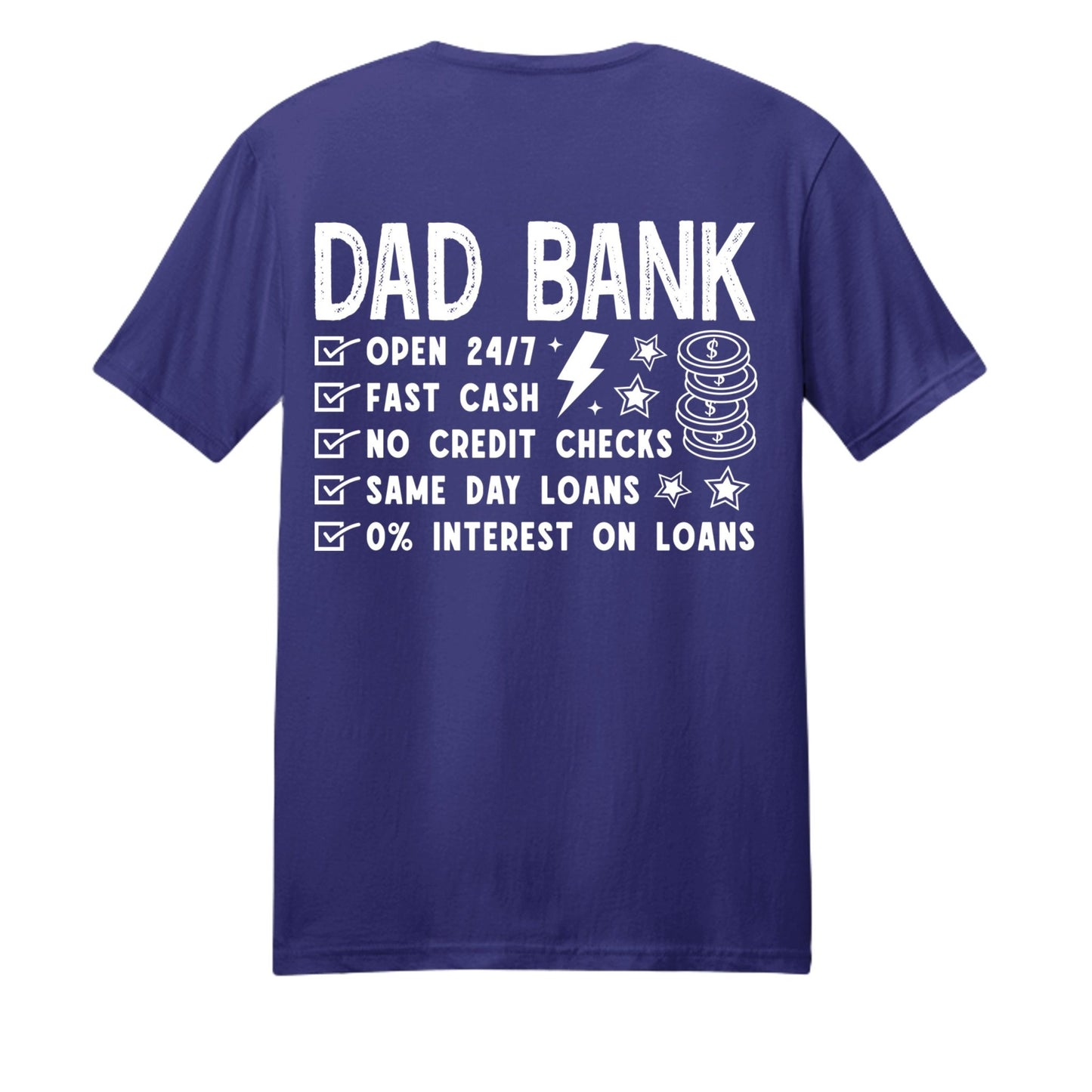 Heavenly Provider Faith T‑Shirt for Dads – Powered by Christ Father’s Day Gift - ClaimedbyGodDesigns