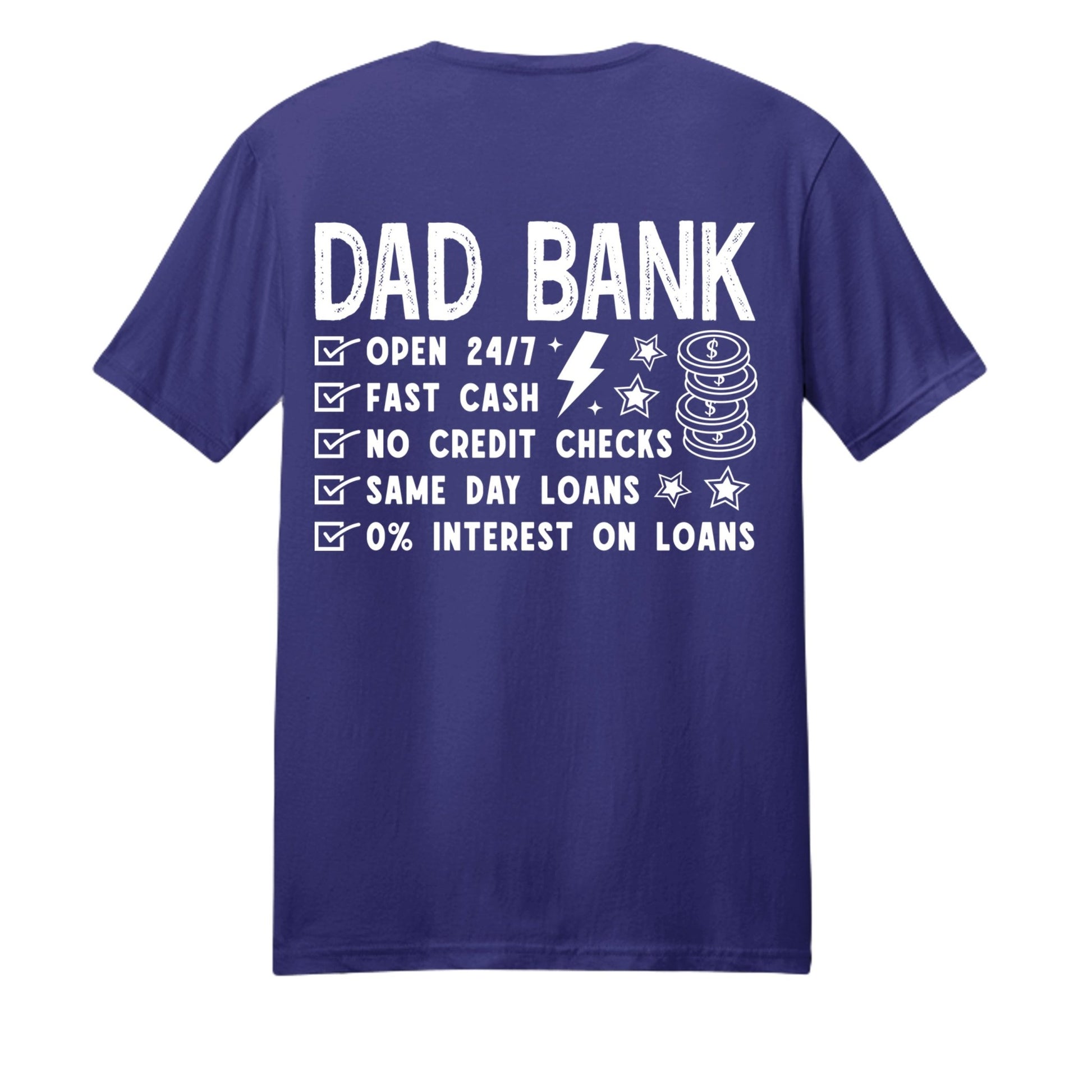 Heavenly Provider Faith T‑Shirt for Dads – Powered by Christ Father’s Day Gift - ClaimedbyGodDesigns
