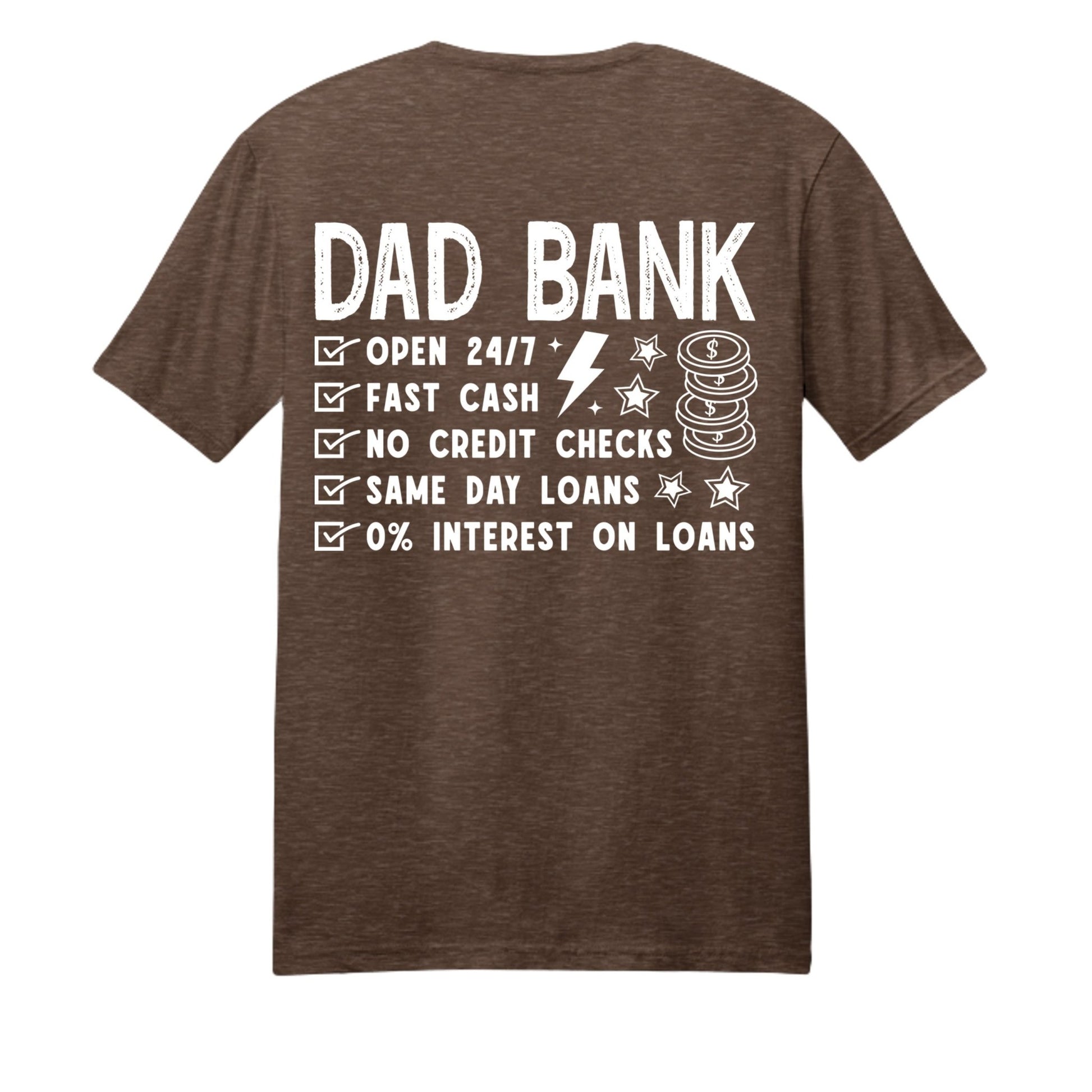 Heavenly Provider Faith T‑Shirt for Dads – Powered by Christ Father’s Day Gift - ClaimedbyGodDesigns