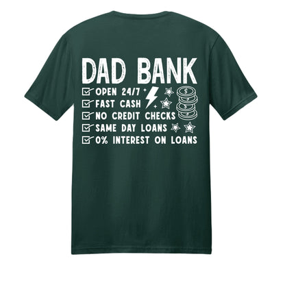 Heavenly Provider Faith T‑Shirt for Dads – Powered by Christ Father’s Day Gift - ClaimedbyGodDesigns