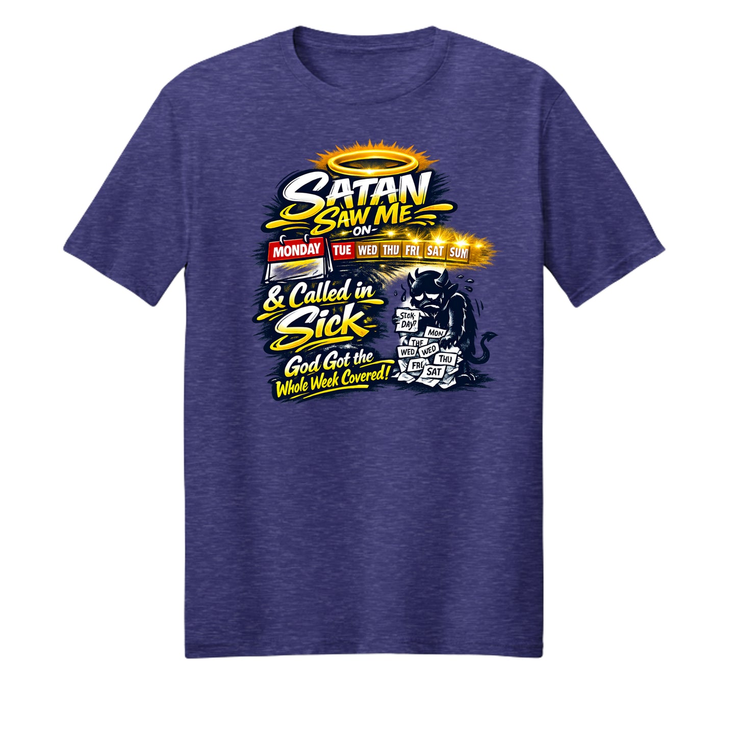 Heather Purple - PC54 - FRONT