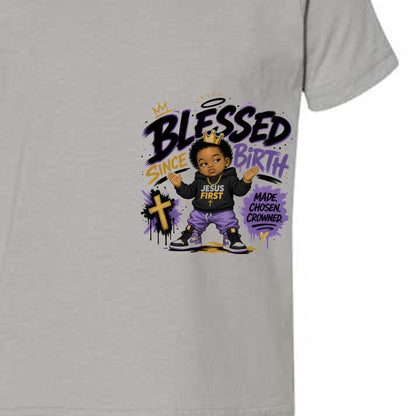 Blessed Since Birth Toddler Christian T-shirt - ClaimedbyGodDesigns