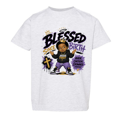 Blessed Since Birth Toddler Christian T-shirt - ClaimedbyGodDesigns