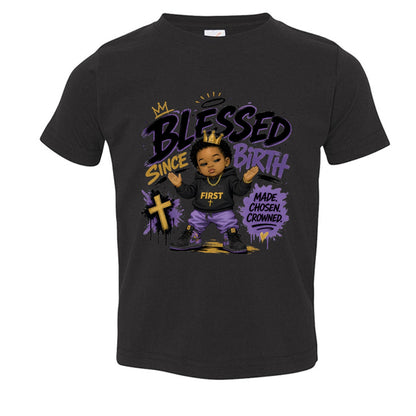 Blessed Since Birth Toddler Christian T-shirt - ClaimedbyGodDesigns