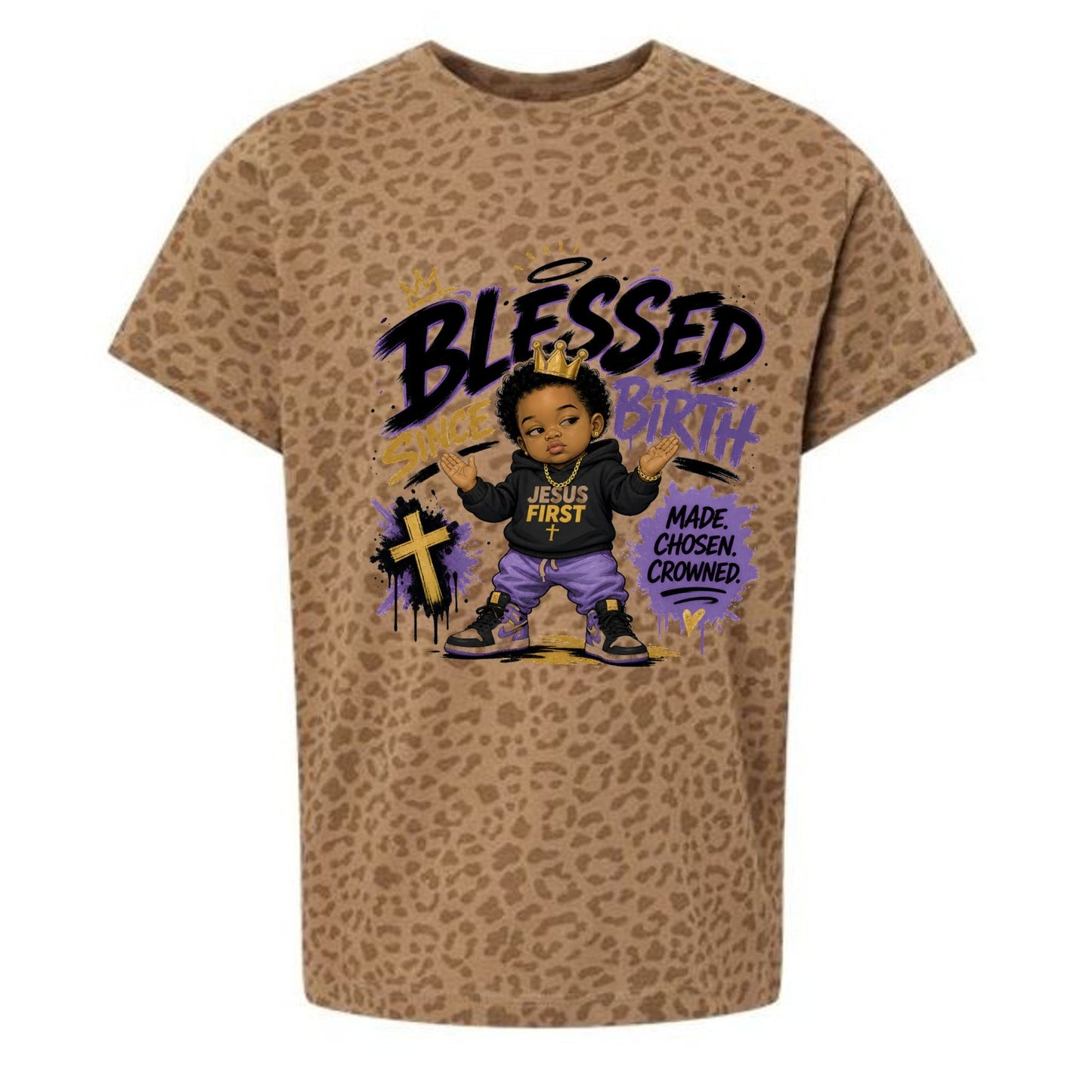 Blessed Since Birth Toddler Christian T-shirt - ClaimedbyGodDesigns