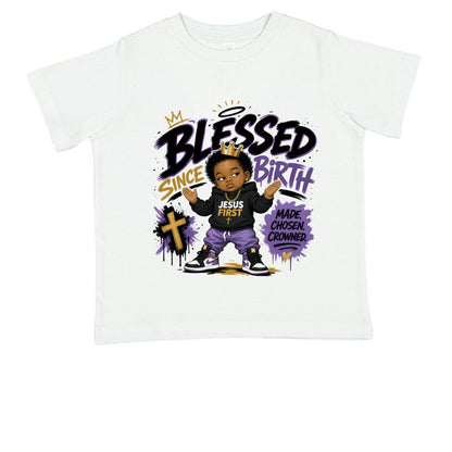 Blessed Since Birth Toddler Christian T-shirt - ClaimedbyGodDesigns