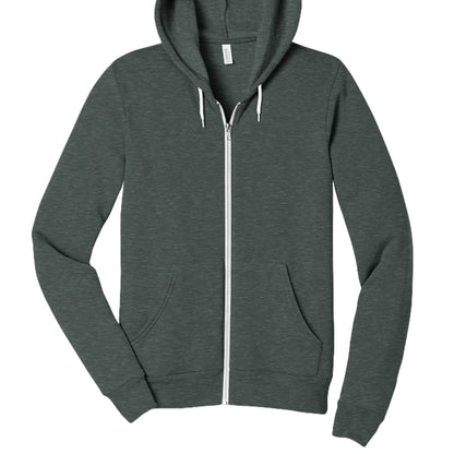 Grow Through What You Go Through Women's Christian Full - zip Hooded Sweatshirt - ClaimedbyGodDesigns