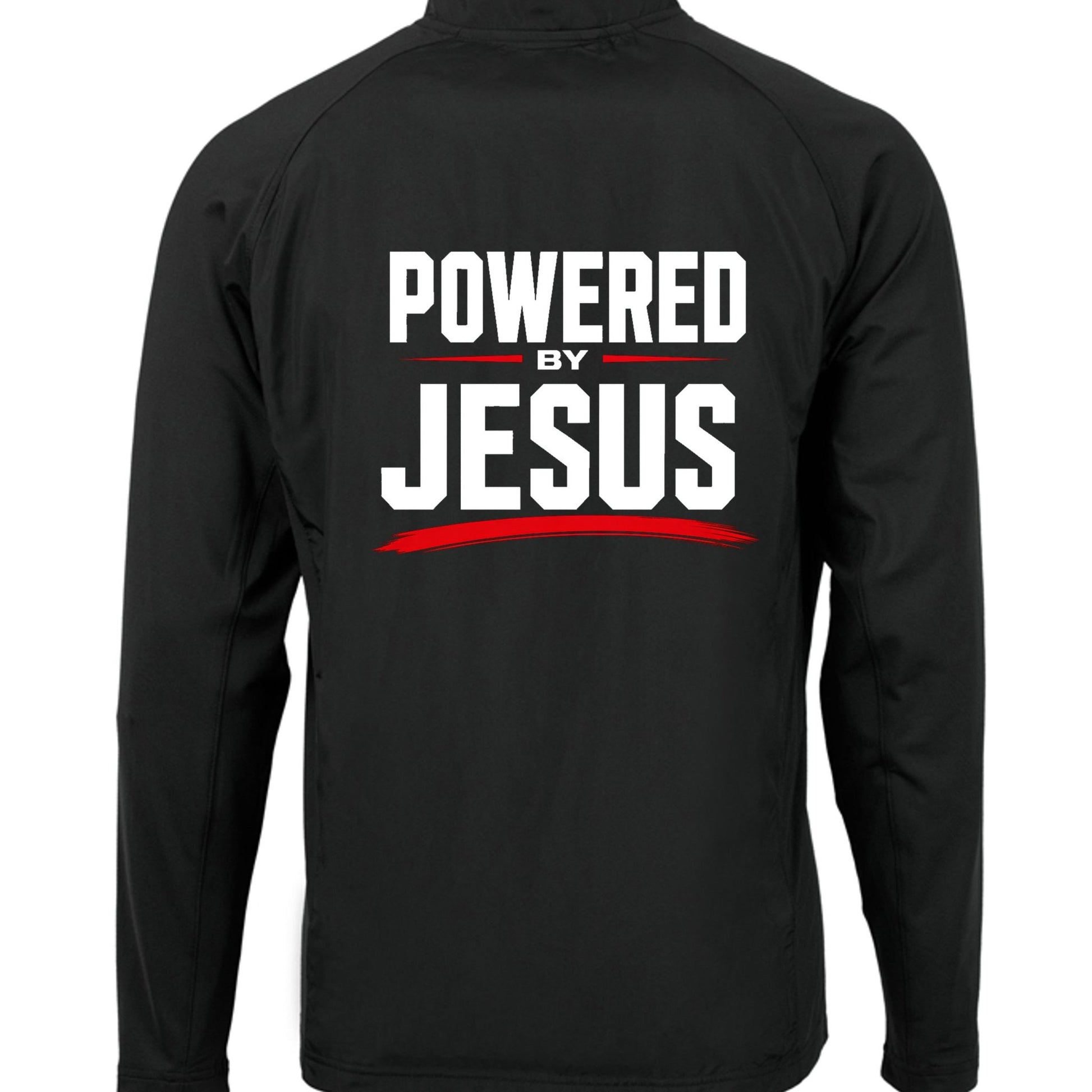 Powered By Jesus Men's Christian Jacket - ClaimedbyGodDesigns