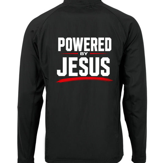 Powered By Jesus Men's Christian Jacket - ClaimedbyGodDesigns