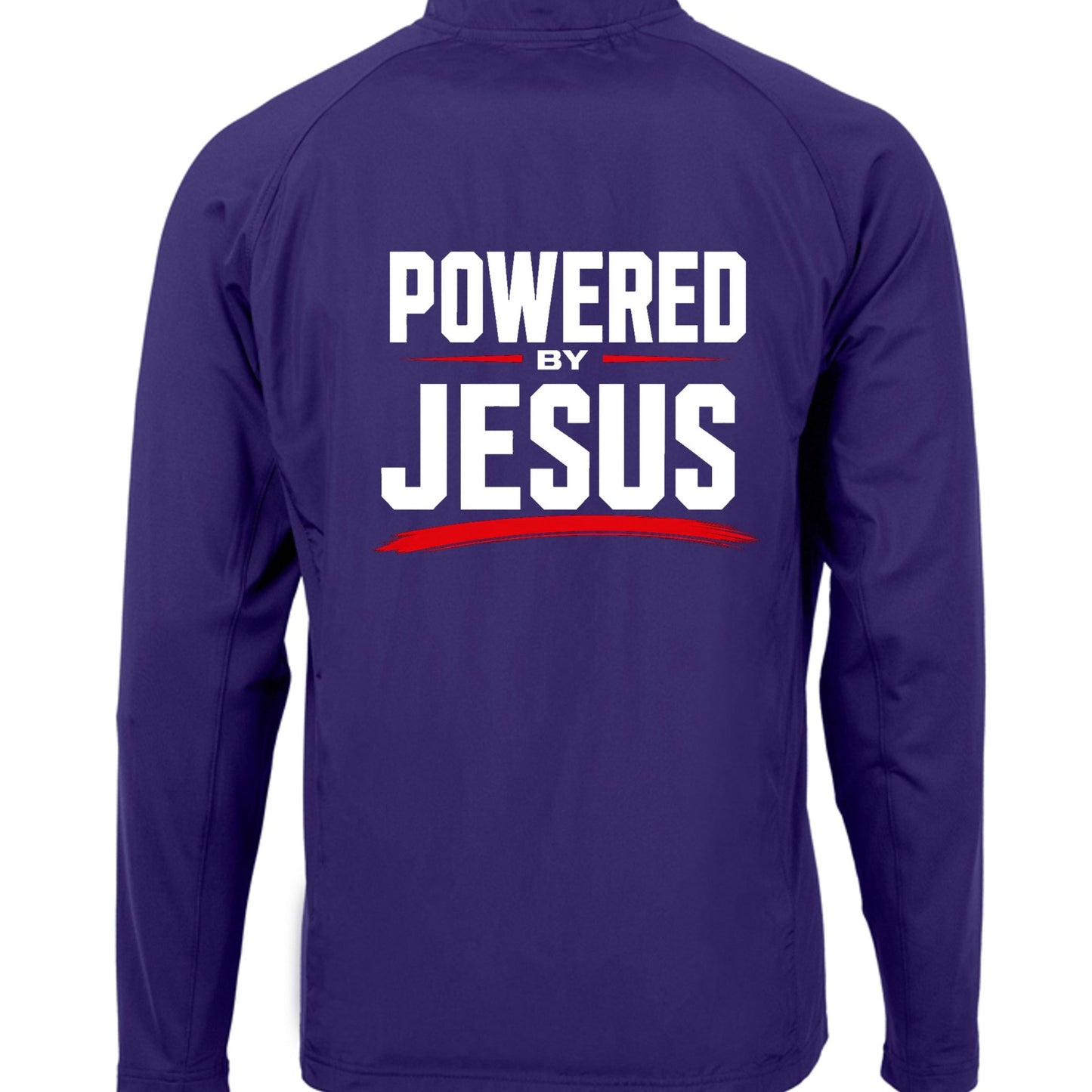 Powered By Jesus Men's Christian Jacket - ClaimedbyGodDesigns