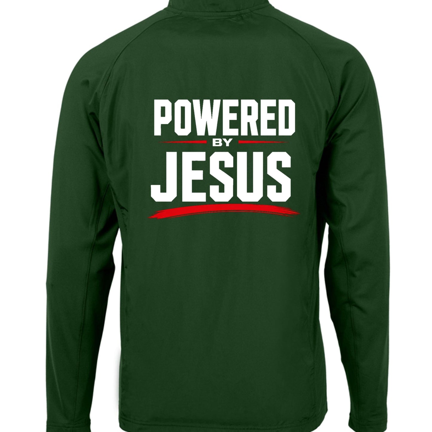 Powered By Jesus Men's Christian Jacket - ClaimedbyGodDesigns