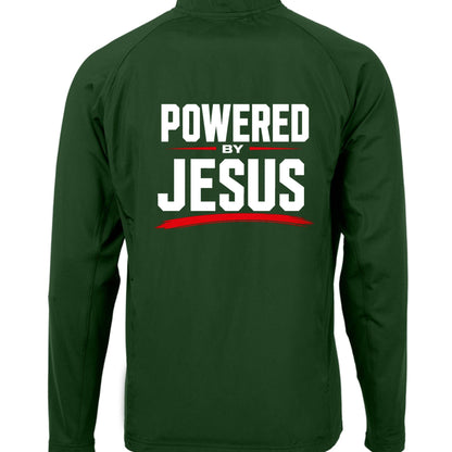 Powered By Jesus Men's Christian Jacket - ClaimedbyGodDesigns