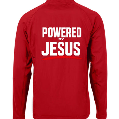 Powered By Jesus Men's Christian Jacket - ClaimedbyGodDesigns