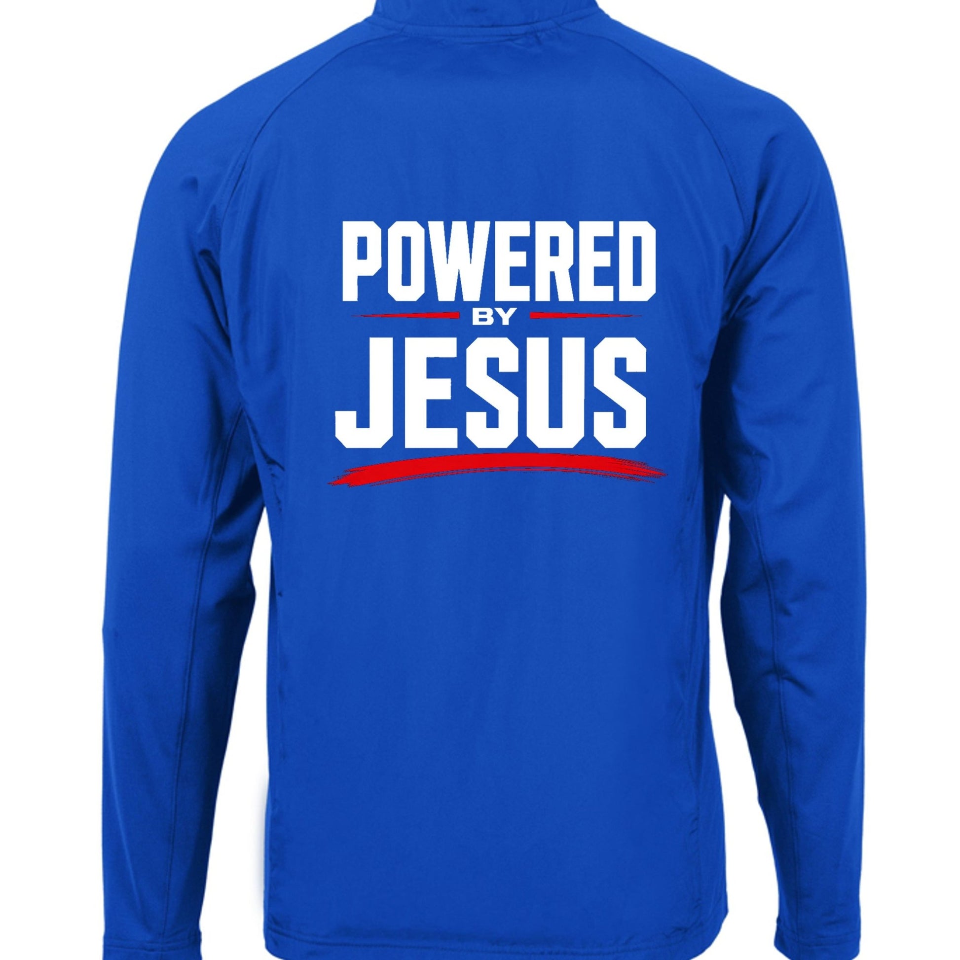Powered By Jesus Men's Christian Jacket - ClaimedbyGodDesigns