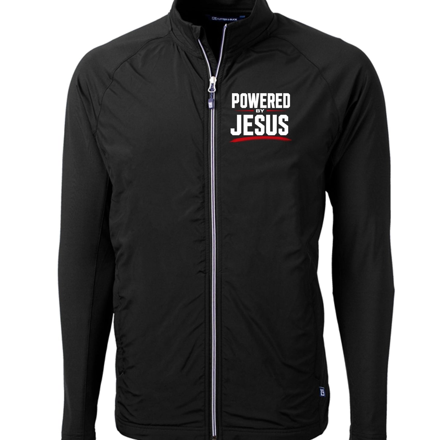 Powered By Jesus Men's Christian Jacket - ClaimedbyGodDesigns