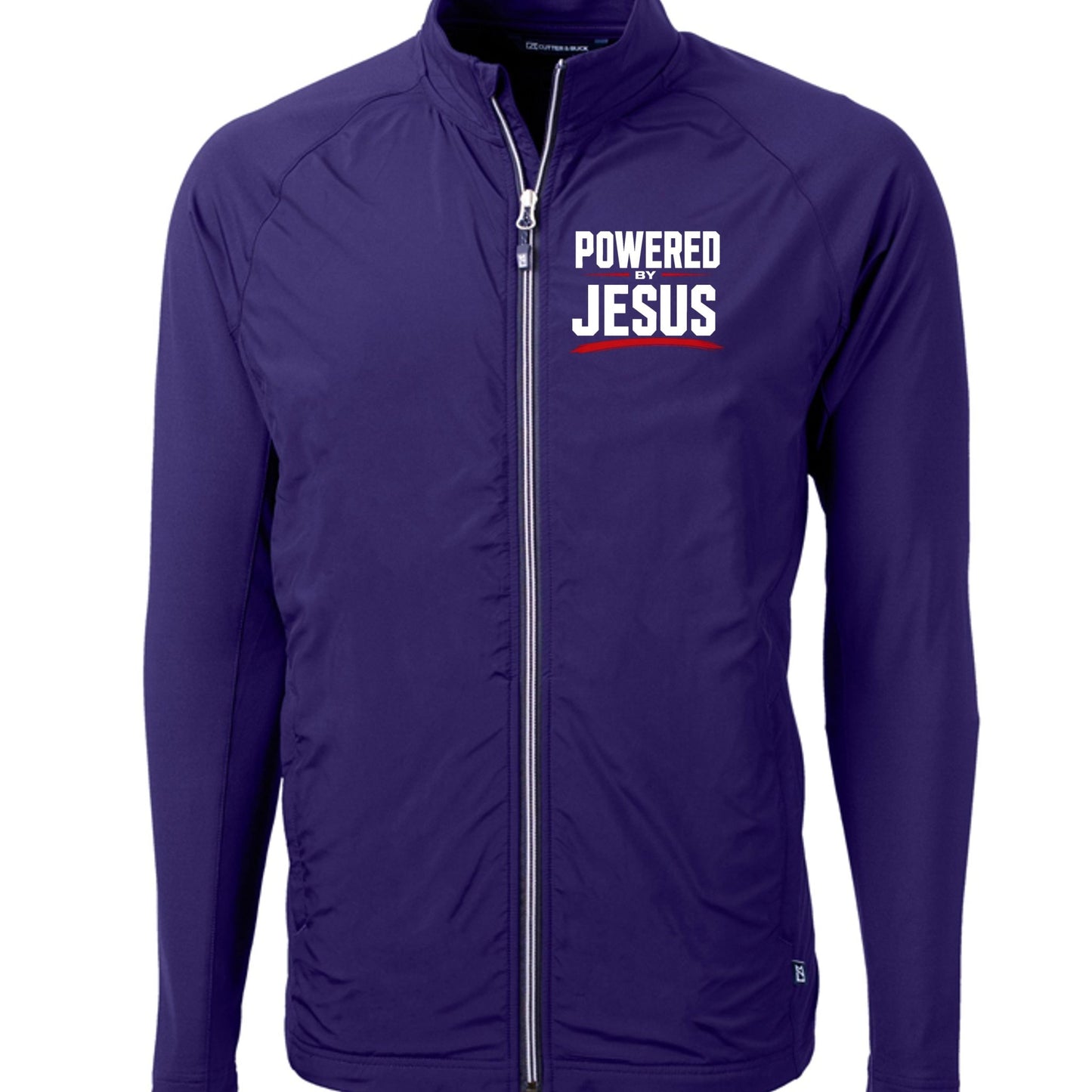 Powered By Jesus Men's Christian Jacket - ClaimedbyGodDesigns
