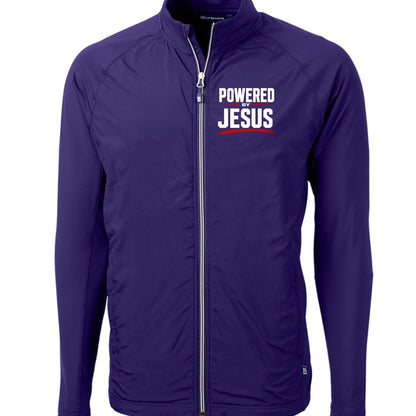 Powered By Jesus Men's Christian Jacket - ClaimedbyGodDesigns