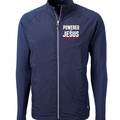 Powered By Jesus Men's Christian Jacket - ClaimedbyGodDesigns