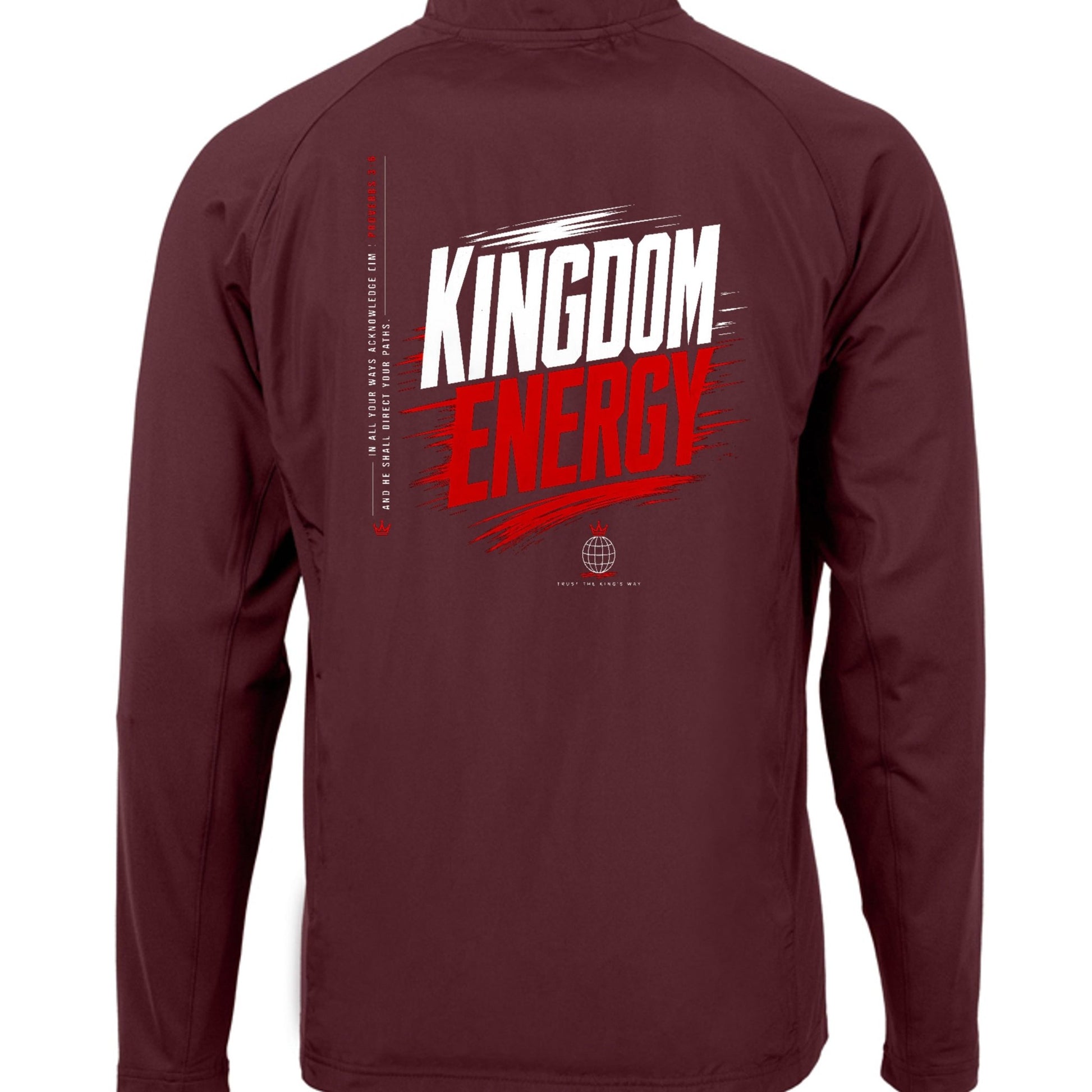 Kingdom Energy Men's Christian Jacket - ClaimedbyGodDesigns