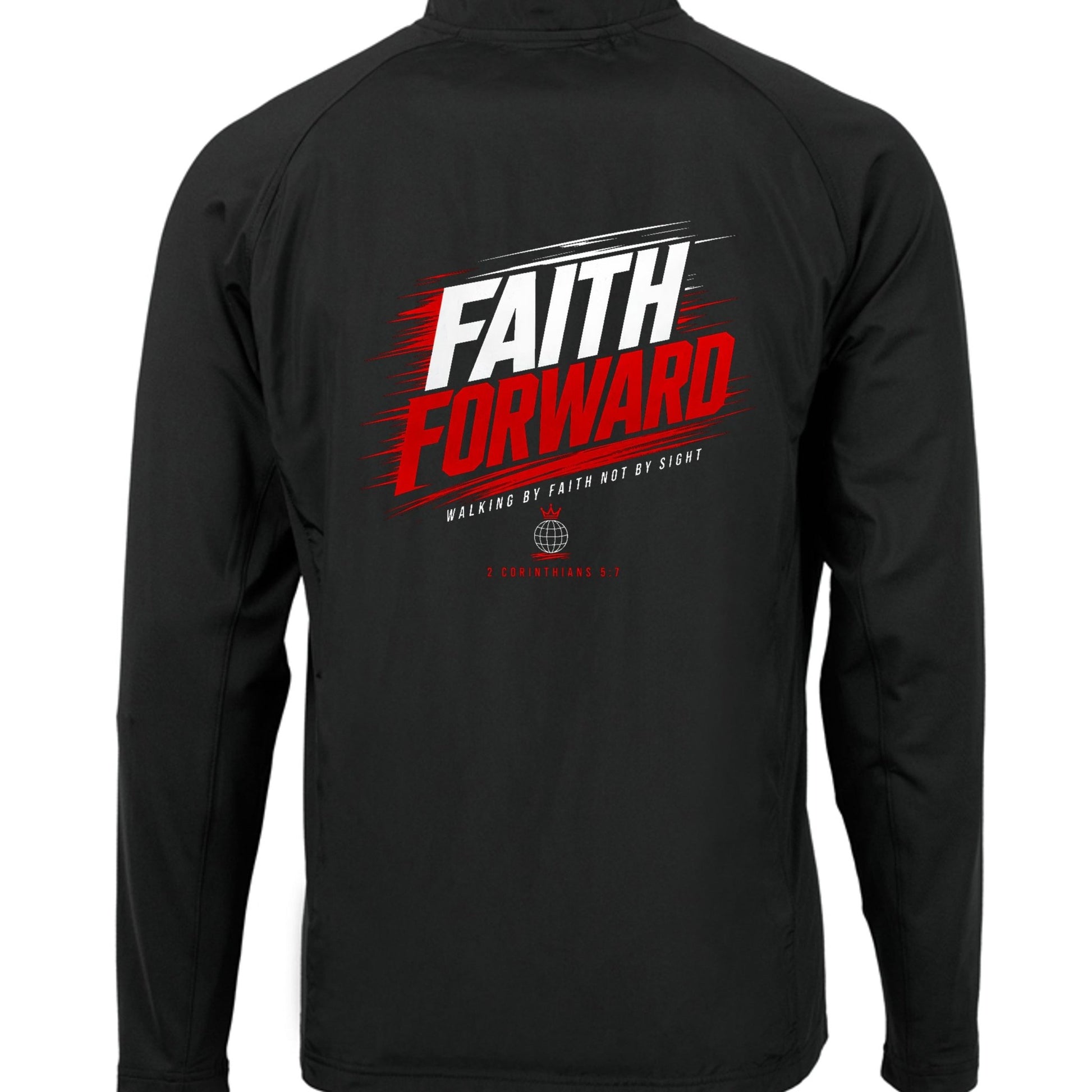 Faith Forward Men's Christian Jacket - ClaimedbyGodDesigns