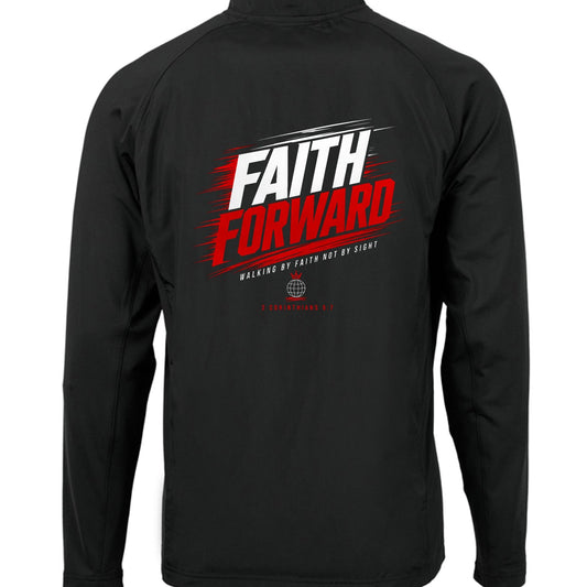 Faith Forward Men's Christian Jacket - ClaimedbyGodDesigns