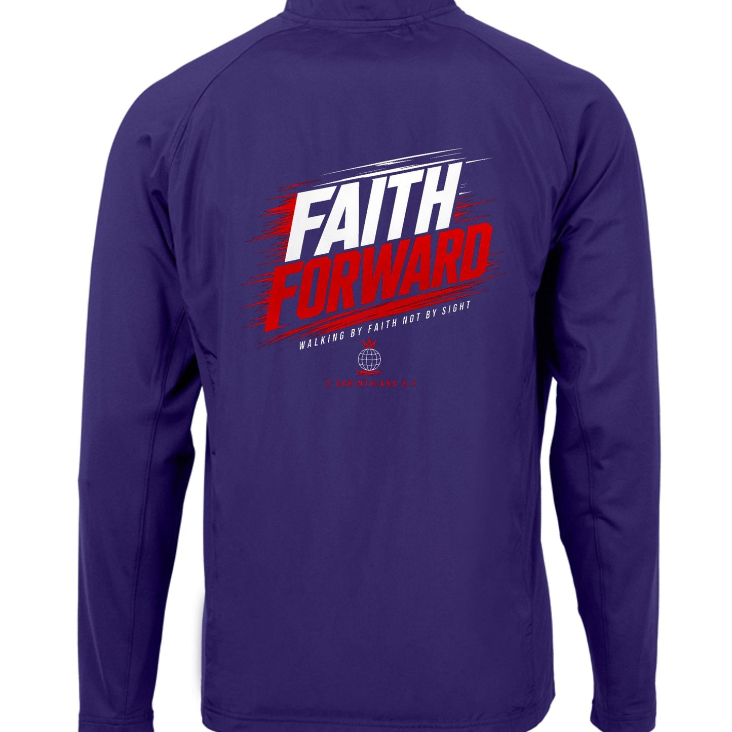 Faith Forward Men's Christian Jacket - ClaimedbyGodDesigns