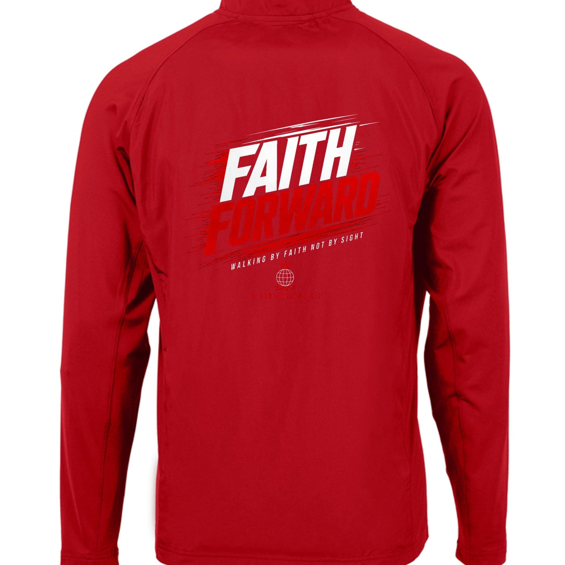 Faith Forward Men's Christian Jacket - ClaimedbyGodDesigns