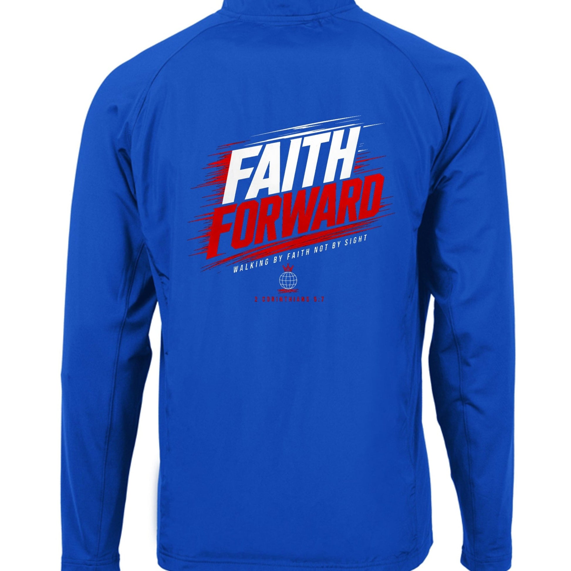 Faith Forward Men's Christian Jacket - ClaimedbyGodDesigns