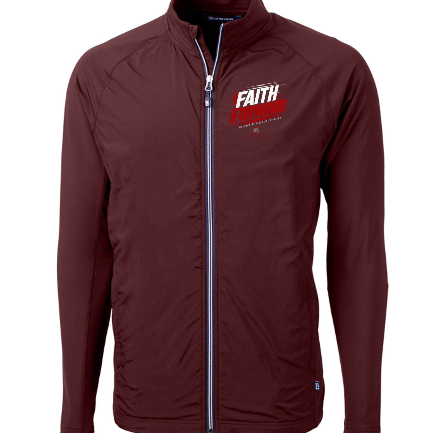 Faith Forward Men's Christian Jacket - ClaimedbyGodDesigns
