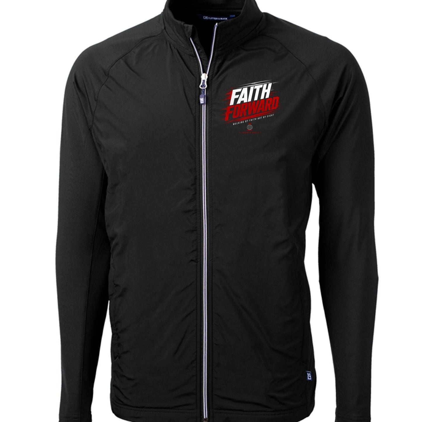 Faith Forward Men's Christian Jacket - ClaimedbyGodDesigns
