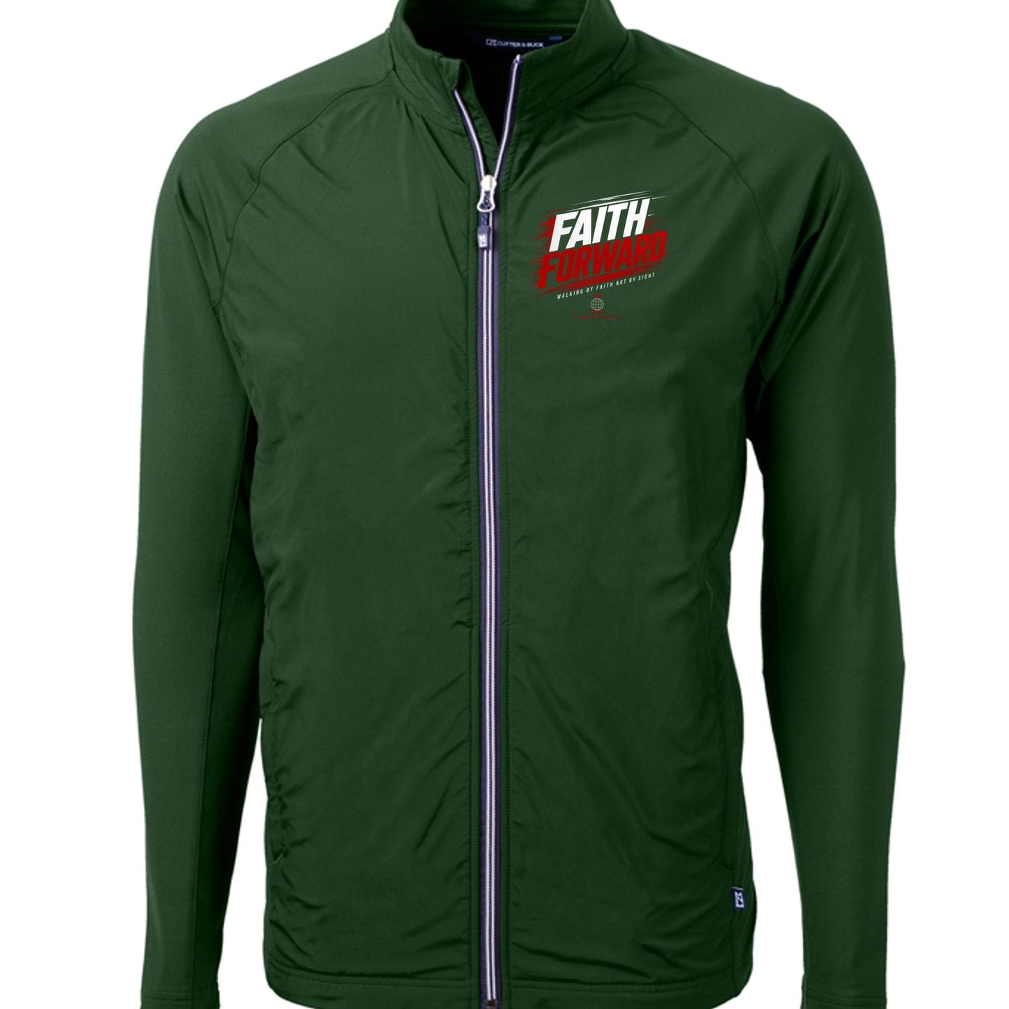 Faith Forward Men's Christian Jacket - ClaimedbyGodDesigns