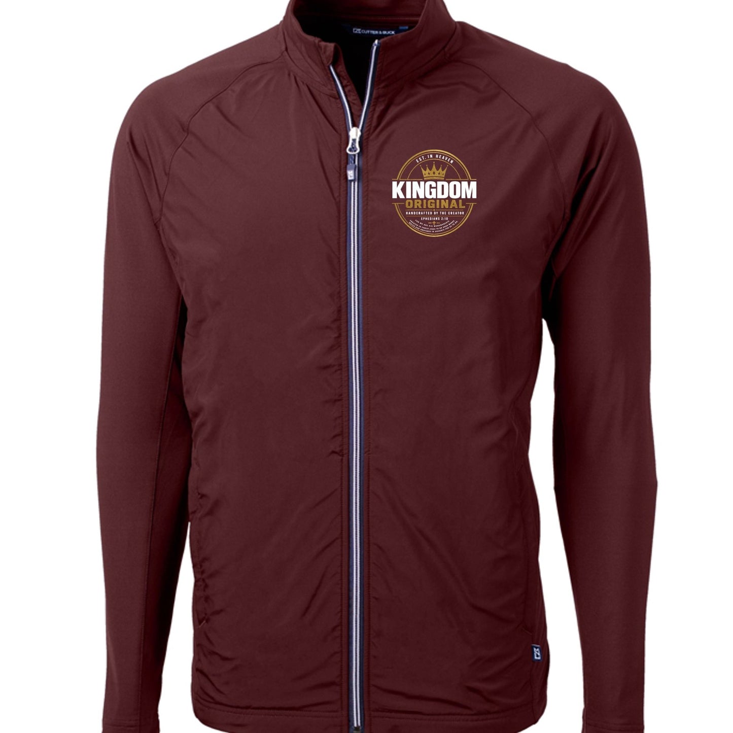 Kingdom Original Men’s Christian Performance Jacket - ClaimedbyGodDesigns