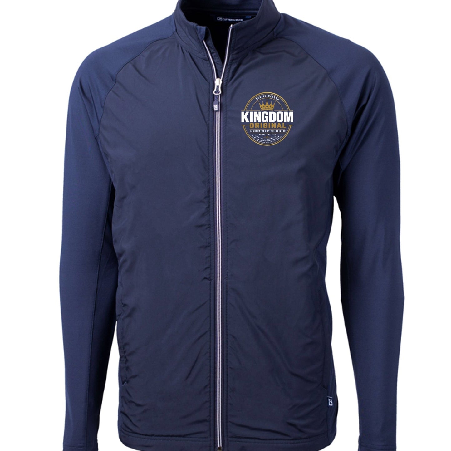 Kingdom Original Men’s Christian Performance Jacket - ClaimedbyGodDesigns