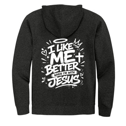 Heathered Charcoal - DT6102 - BACK